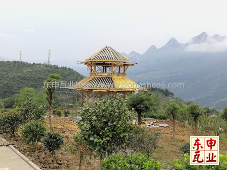 古建铝瓦古亭 古建铝瓦古亭