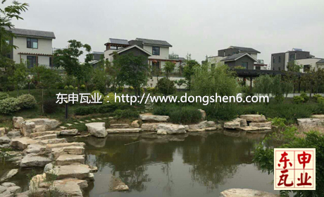仿古别墅四合院 仿古别墅四合院