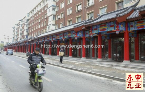 铝合金仿古瓦屋面 铝合金仿古瓦屋面